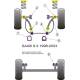 Saab 9-3 (1998-2002) Powerflex Front Track Control Arm Inner Bush PFF66-302