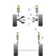 Saab 99 (1970-1974) Powerflex Shock Absorber Top Mounting