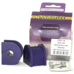 Skoda Octavia Mk1 Typ 1U (1996-2004) Powerflex Rear Anti Roll Bar Mounting 14mm - 14mm PFR3-511-14