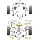 Subaru Forester (SH 05/08 on) Powerflex Anti Lift, Caster ADJUSTABLE Front Arm Rear Bush