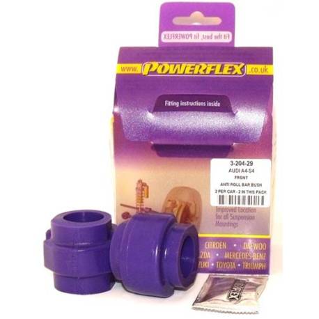 Audi A4 / S4 (B6) 2001 - 2005 Powerflex Front Anti Roll Bar Bush 29mm - 29mm PFF3-204-29