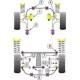 Subaru Forester SF (1997 - 2002) Powerflex Rear Diff Mount, Early RA & UK WRX Models PFR69-123