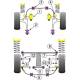Subaru Impreza Turbo/ WRX & Sti (GC/GF 93 - 00) Powerflex Front Arm Rear Bush - Caster Adjust PFF69-102G