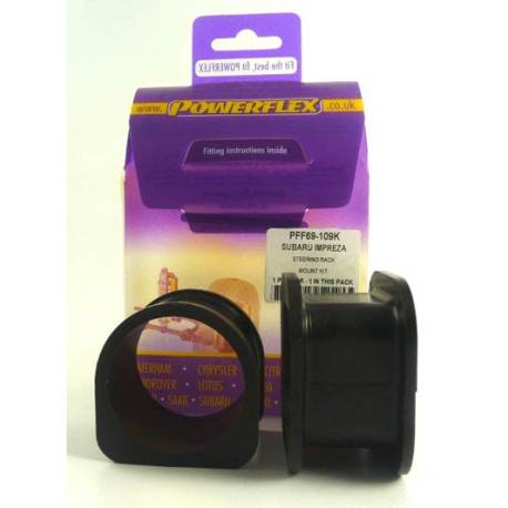 Subaru Impreza Turbo/ WRX & Sti (GD/GG 00 to 07) Powerflex Steering Rack Mount Bushes