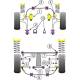 Subaru Legacy BD/ BG 93 to 99 Powerflex Front Arm Rear Bush - Caster Adjust PFF69-102G