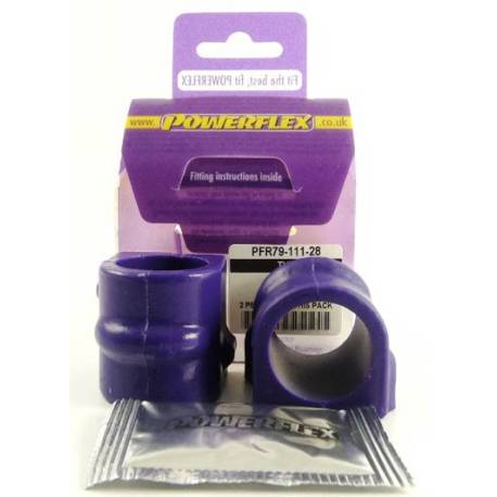 TVR Sagaris Powerflex Rear Anti Roll Bar Bush 28mm - 28mm PF79-111-28