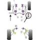 Vauxhall / Opel Calibra (1989-1997) Powerflex Front Anti Roll Bar Mounting Bolt Bushes