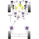 Volkswagen Bora (1997-2006) Powerflex Front Wishbone Rear Bush (Motorsport Use)