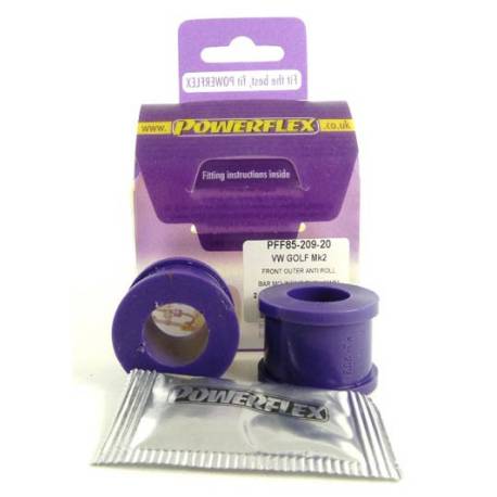 Volkswagen Jetta MK2 (1985 - 1992) Powerflex Front Anti Roll Bar Eye Bolt Bush 20mm - 20mm PFF85-209-20