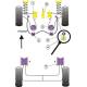Volkswagen Lupo (1999 - 2006) Powerflex Front Wishbone Rear Bush